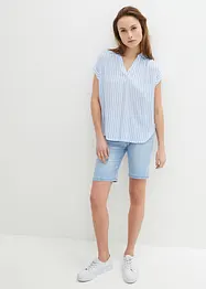 Blouse manches courtes en viscose fluide, bonprix