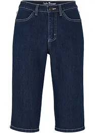 Bermuda slim en jean, taille haute, bonprix