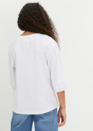 T-shirt fille avec manches bouffantes, bpc bonprix collection