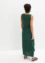 Robe longue en léger mélange de lin et viscose, bonprix