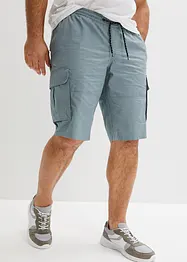Bermuda cargo à taille élastiquée, Regular, bonprix