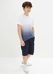 Bermuda cargo jogger 100% coton, Regular, bonprix