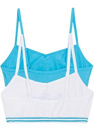 Lot de 2 brassières fille, bpc bonprix collection