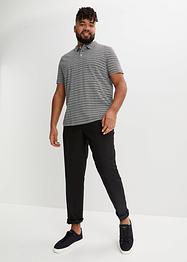 Polo à manches courtes confort pour le ventre avec imprimé minimaliste, bpc bonprix collection