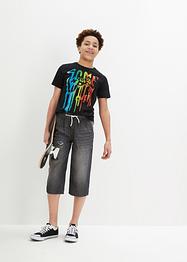 Short en jean garçon, Loose Fit, John Baner JEANSWEAR