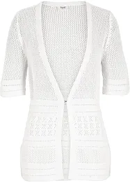 Gilet en maille ajourée, bonprix