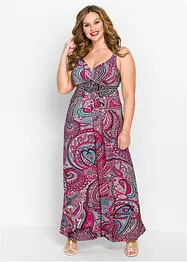 Robe longue avec applications, bonprix