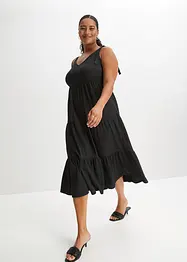 Robe en jersey à volants, BODYFLIRT