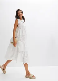 Robe midi à dentelle, bonprix