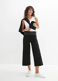 Jupe-culotte avec taille confortable, mi-mollet, bonprix