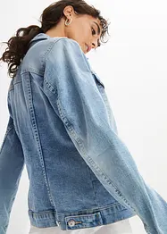 Veste en jean avec strass appliqués, bonprix