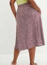 Jupe midi en viscose avec poches, bonprix