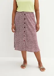 Jupe midi en viscose avec poches, bonprix