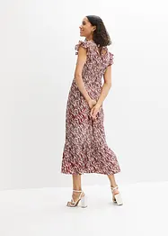 Robe midi à manches papillon, bonprix