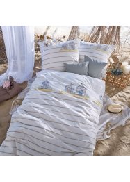 Parure de lit avec cabines de plage, bpc living bonprix collection