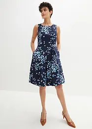 Robe à plis piqués et poches, bonprix