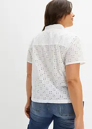 Chemisier à broderie ajourée, bonprix