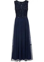 Robe longue brodée de sequins, bonprix