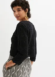 Boléro ajouré, manches 3/4, bonprix