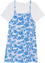 T-shirt fille + robe en jersey (Ens. 2 pces.), bpc bonprix collection