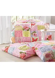 Parure de lit avec imprimé patchwork, bonprix