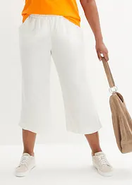 Jupe-culotte en lin, longueur mollet, bonprix