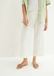 Jupe-culotte en lin, longueur mollet, bonprix