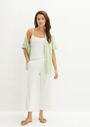 Jupe-culotte en lin, longueur mollet, bonprix
