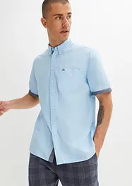 Chemise Oxford manches courtes, 100% coton, bonprix