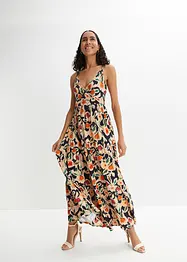 Robe longue en viscose extensible, bonprix