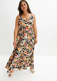 Robe longue en viscose extensible, bonprix