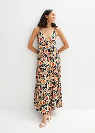 Robe longue en viscose extensible, bonprix