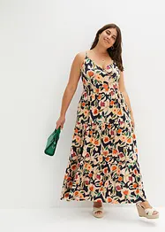 Robe longue en viscose extensible, bonprix