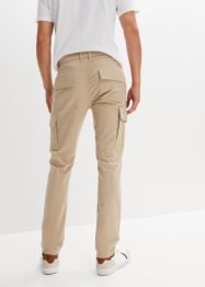 Pantalon cargo extensible Slim Fit confort pour le ventre, Straight, bpc bonprix collection
