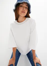 T-shirt coton oversized, mi-manches, bonprix