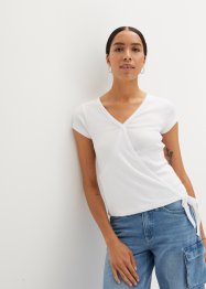 T-shirt cache-cœur en coton Cradle to Cradle Certified® niveau argent, RAINBOW