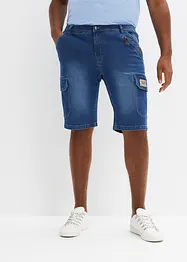 Bermuda en jean extensible, Regular Fit, bonprix