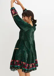 Robe-tunique imprimée en viscose fluide, bonprix