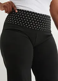 Jupe-culotte avec taille confortable, mi-mollet, bonprix