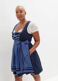 Dirndl et tablier (ens. 2 pces), bonprix