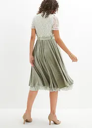 Dirndl avec jacquard et broderie (ens. 2 pces), bonprix