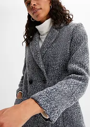 Manteau court imitation laine, bonprix