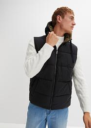 Veste sans manches matelassée réversible avec capuche en polyester recyclé, bpc bonprix collection