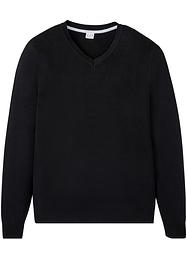 Pull avec col en V Essential, bpc bonprix collection