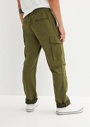 Pantalon cargo extensible Loose Fit, Straight, RAINBOW