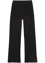 Pantalon évasée fille avec fentes, bonprix