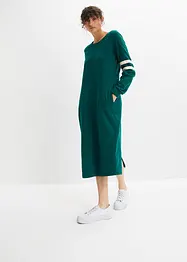 Robe sweat à rayures, bonprix