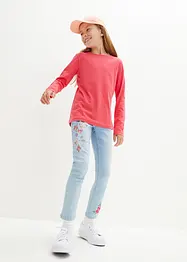 Lot de 3 T-shirts manches 100% coton, bonprix