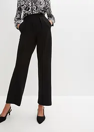 Pantalon à taille élastiquée en interlock épais, bonprix