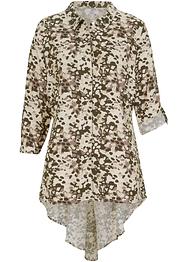 Chemisier court-long en viscose, bpc bonprix collection